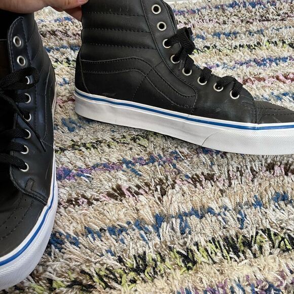 Vans men’s‎ leather hi tops 9 - Picture 2 of 7